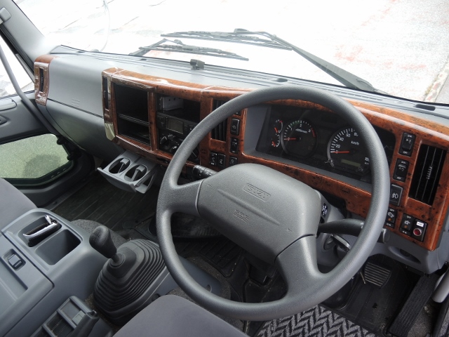 H23　いすゞ　07フォワード　冷凍ウィング　セミワイド　造りボデー