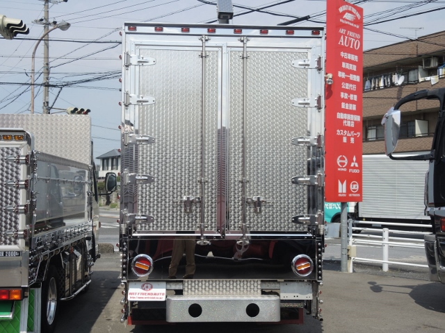 H22 三菱 ジェネレーションキャンター アートトラックバン