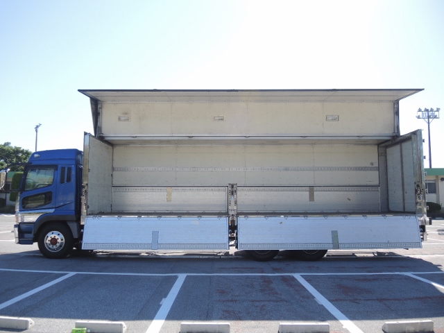 Ｈ１６　三菱ふそう　スーパーグレート　ハイルーフ　アルミウィング　高床　造りボデー