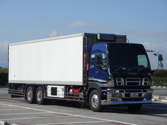 H21 いすゞ　ギガ　3軸冷蔵冷凍車