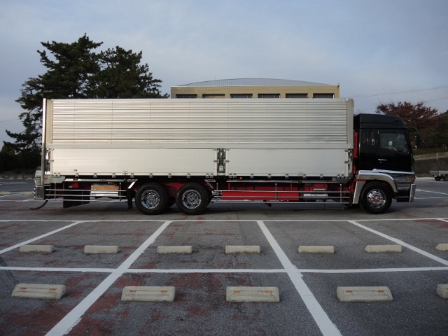 H15 三菱ふそう　スーパーグレード　ハイルーフ　アルミウィング　３軸中低床