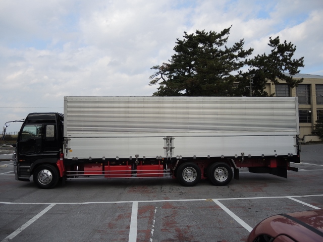 Ｈ１５　いすゞ　ギガ　ハイルーフ　３軸　アルミウィング　リアエアサス