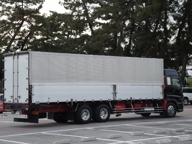 Ｈ１５　いすゞ　ギガ　ハイルーフ　３軸　アルミウィング　リアエアサス