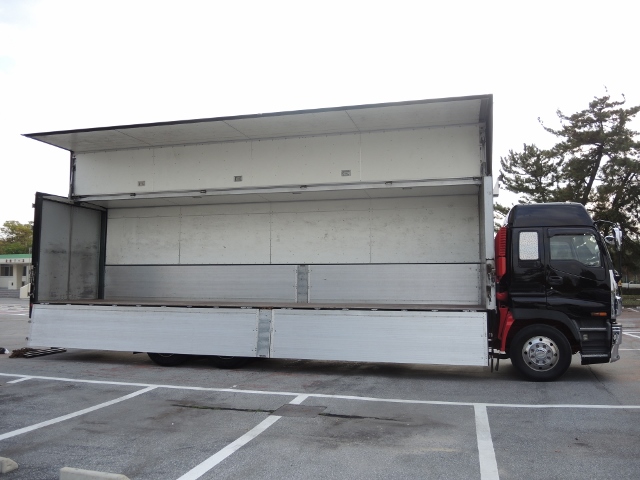 Ｈ１５　いすゞ　ギガ　ハイルーフ　３軸　アルミウィング　リアエアサス