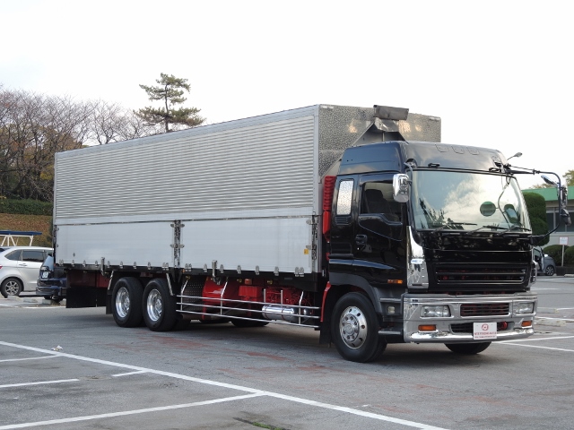 Ｈ１５　いすゞ　ギガ　ハイルーフ　３軸　アルミウィング　リアエアサス