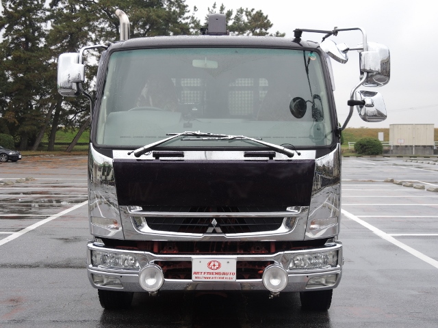 H19 三菱ふそう　ベストワンファイター　造り平ボデー　ユニック車