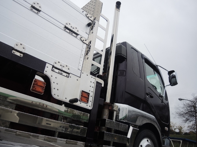 H19 三菱ふそう　ベストワンファイター　造り平ボデー　ユニック車