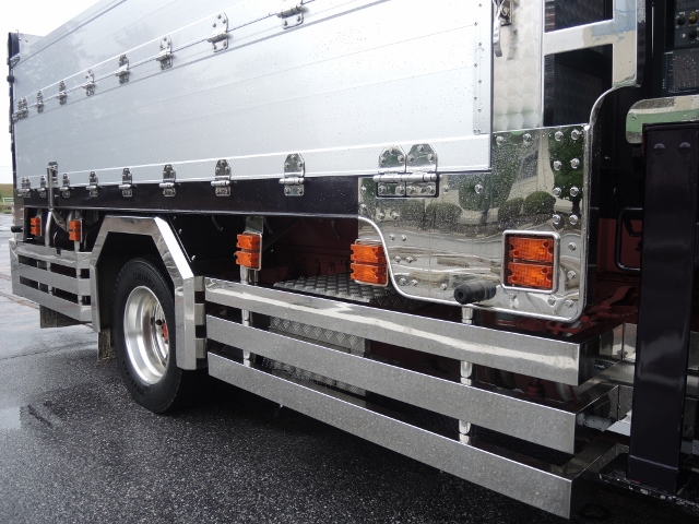 H19 三菱ふそう　ベストワンファイター　造り平ボデー　ユニック車