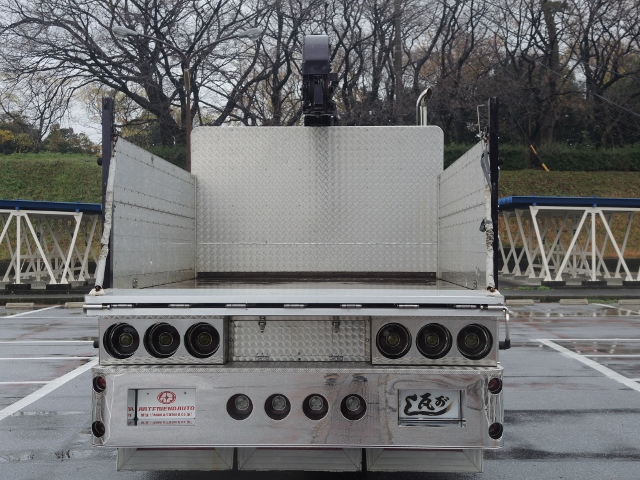 H19 三菱ふそう　ベストワンファイター　造り平ボデー　ユニック車