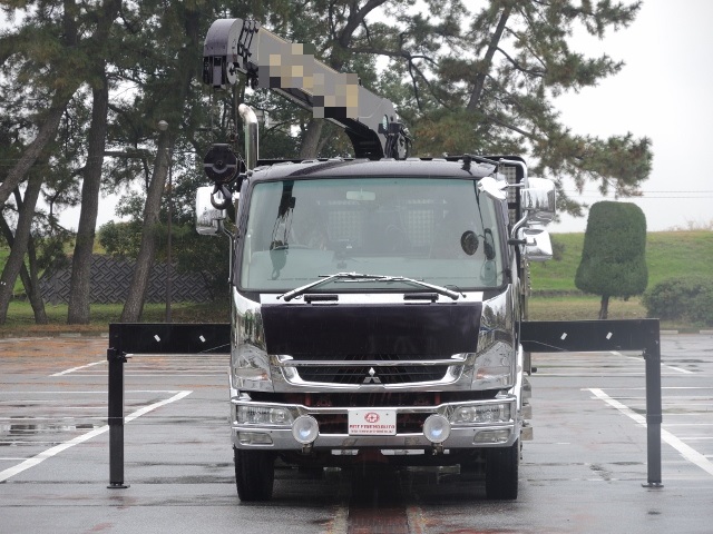 H19 三菱ふそう　ベストワンファイター　造り平ボデー　ユニック車