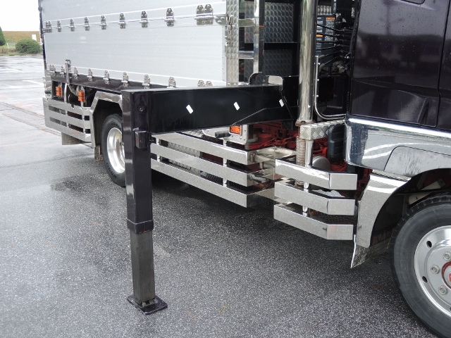 H19 三菱ふそう　ベストワンファイター　造り平ボデー　ユニック車