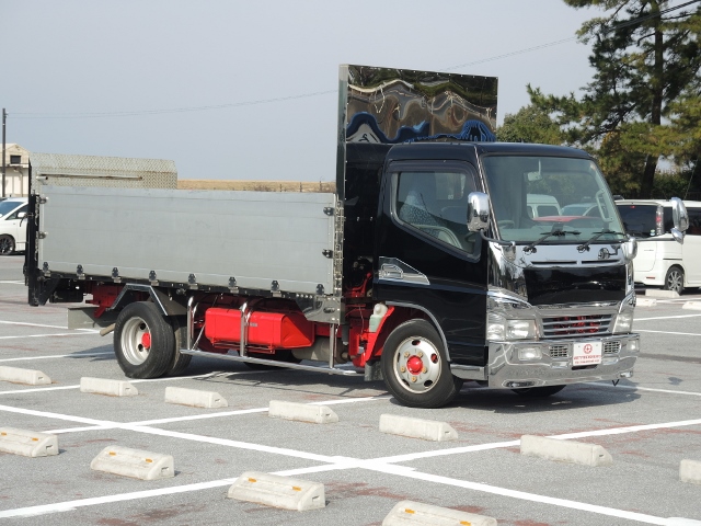 H16　三菱　ジェネレーションキャンター　１１尺造り平ボデーパワーゲート