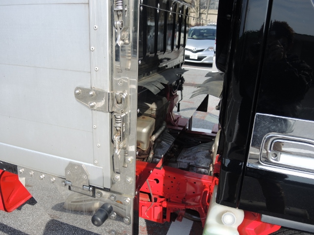 H16　三菱　ジェネレーションキャンター　１１尺造り平ボデーパワーゲート