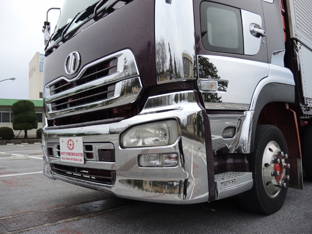 Ｈ19　ニッサンディーゼル　クオン　カスタム　４軸低床　アルミウィング