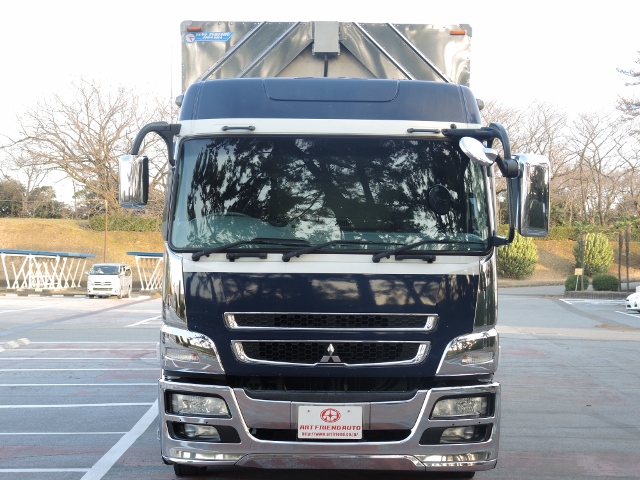 H20 三菱　スーパーグレート　アルミウィング　ハイルーフ　４軸低床