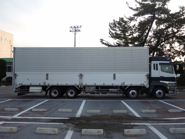 H20 三菱　スーパーグレート　アルミウィング　ハイルーフ　４軸低床