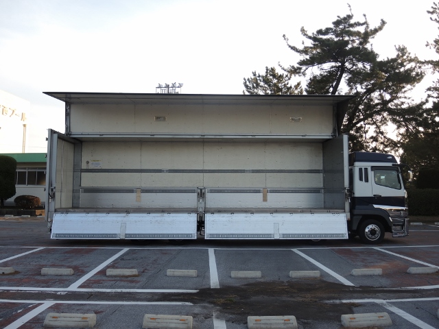 H20 三菱　スーパーグレート　アルミウィング　ハイルーフ　４軸低床