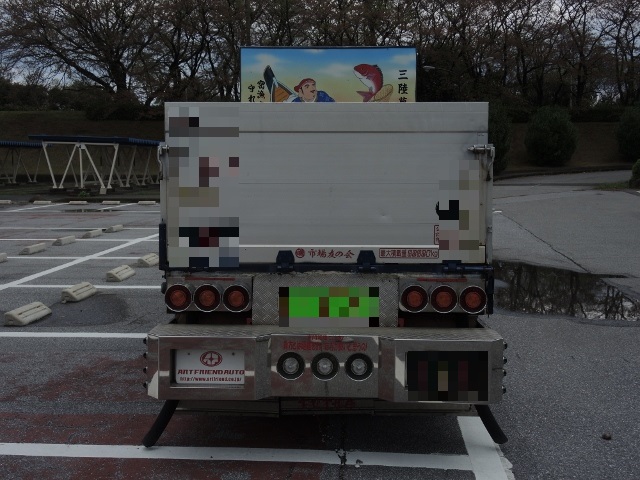 H15　エルフ　平ボデー　アートトラック