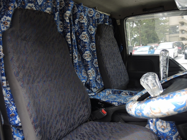 H15　エルフ　平ボデー　アートトラック