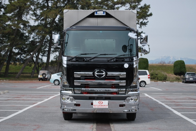 Ｈ19　日野グランドプロフィア　中低床　アルミウィング　リアエアサス