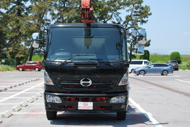 【110】H18　日野　レンジャープロ　４段ユニック付きセルフローダー