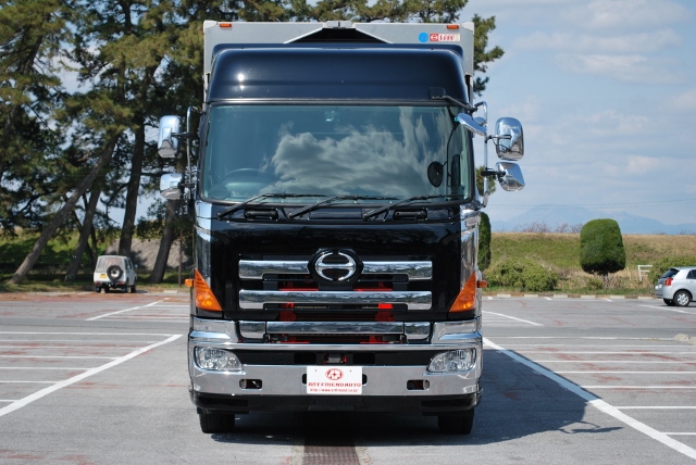 【9】Ｈ２５　日野　グランドプロフィア　アルミウィング　ハイルーフ　中低床　リアエアサス