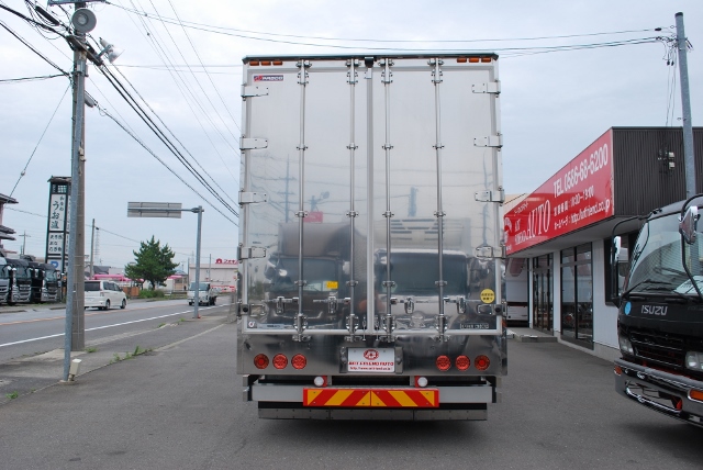 【240】三菱ふそうスーパーグレート　低床　アルミウイング　ハイルーフ　総輪エアサス