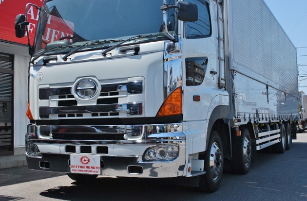 【217】日野　グランドプロフィア　低床　アルミウイング　ハイルーフ