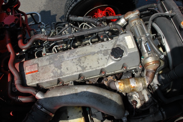 【110】H18　日野　レンジャープロ　４段ユニック付きセルフローダー