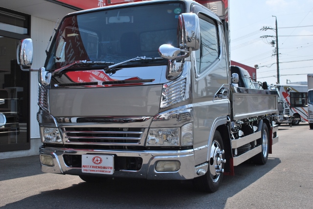 【133】三菱ふそうジェネレーションキャンター　平ボデー　カスタム　ハイグレード