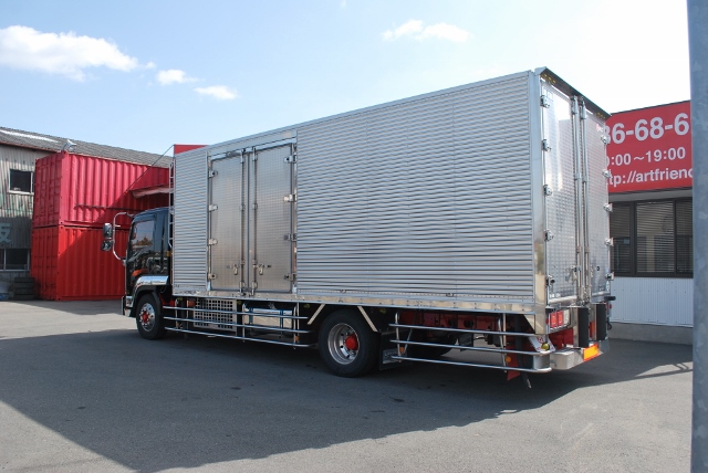 H21 07フォワード　増トン　冷蔵冷凍車　トランテックス６２００造りボデー