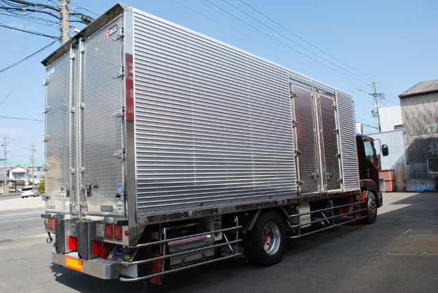 H21 07フォワード　増トン　冷蔵冷凍車　トランテックス６２００造りボデー