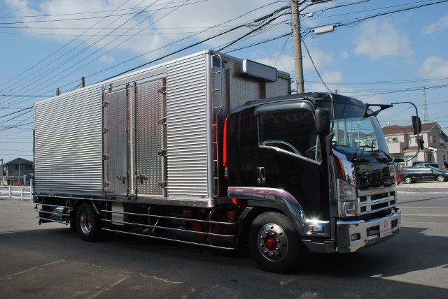 H21 07フォワード　増トン　冷蔵冷凍車　トランテックス６２００造りボデー