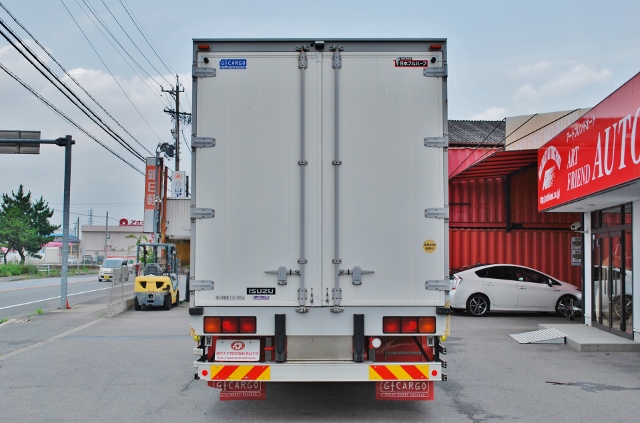 【215】いすゞ　ギガ　中低床　アルミウイング　ハイルーフ