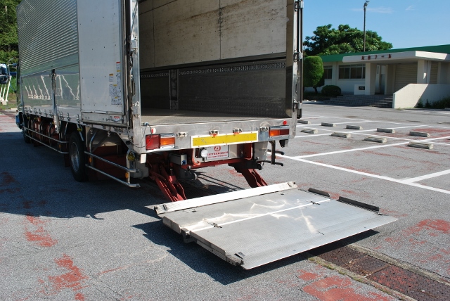 Ｈ19　いすゞ　フォワード　冷凍ウィング　格納ＰＧ付