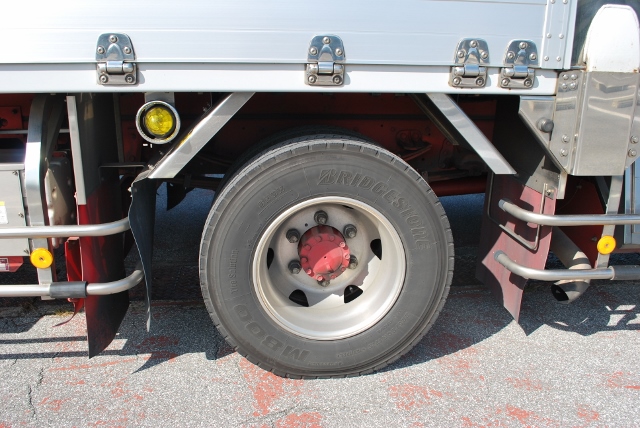 Ｈ19　いすゞ　フォワード　冷凍ウィング　格納ＰＧ付