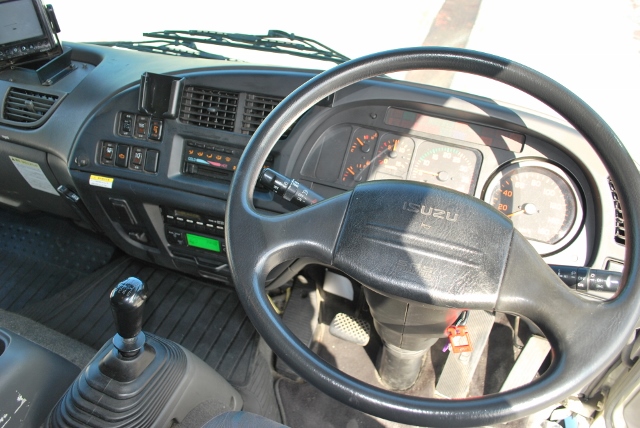 Ｈ19　いすゞ　フォワード　冷凍ウィング　格納ＰＧ付