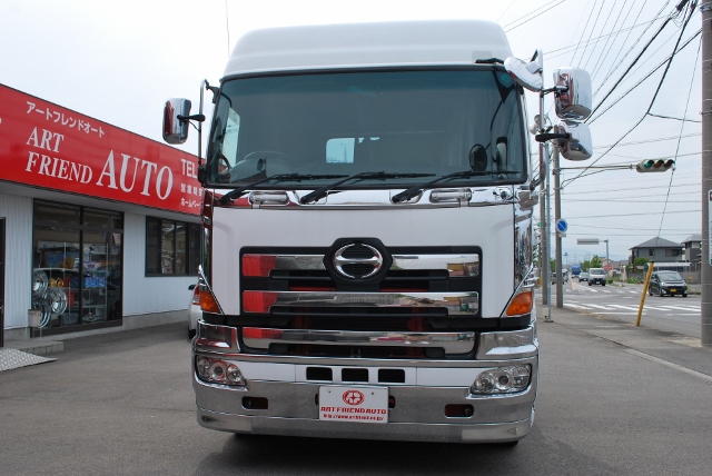 H18　日野　グランドプロフィア　トレーラーヘッド　　ハイルーフ　リアエアサス　海コン緩和