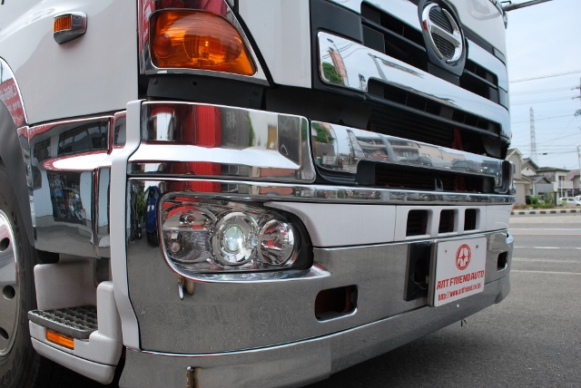 H18　日野　グランドプロフィア　トレーラーヘッド　　ハイルーフ　リアエアサス　海コン緩和