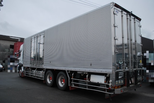 【41】H24 UDトラックス　クオン　冷凍バン　ハイルーフ　総輪エアサス