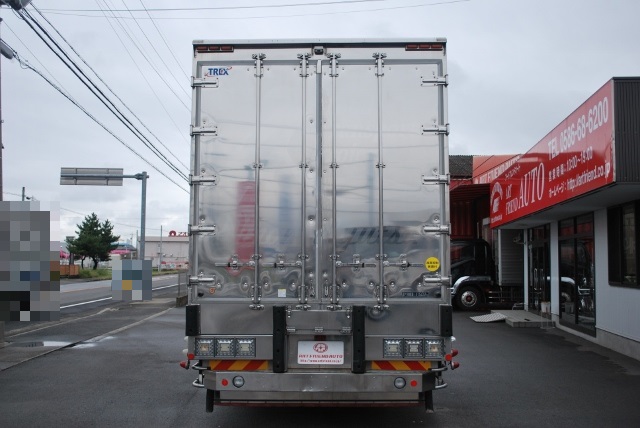 【41】H24 UDトラックス　クオン　冷凍バン　ハイルーフ　総輪エアサス