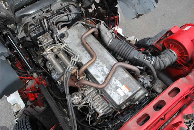 H18　日野　グランドプロフィア　トレーラーヘッド　　ハイルーフ　リアエアサス　海コン緩和