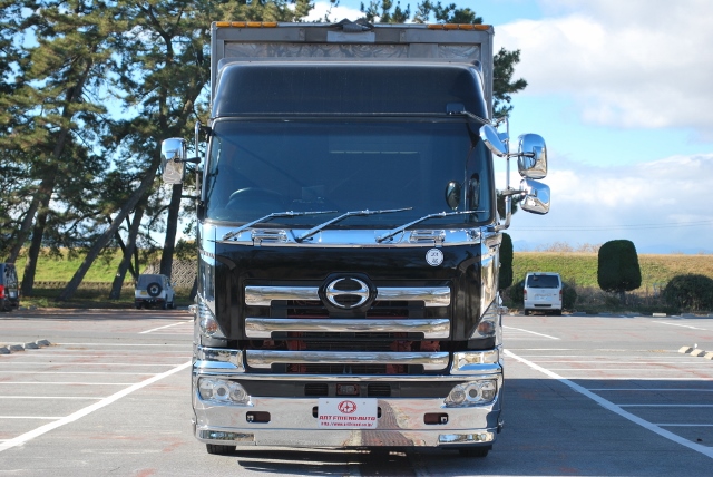 H22　日野　グランドプロフィア　冷凍ウィング　低床　ハイルーフ　　リアエアサス