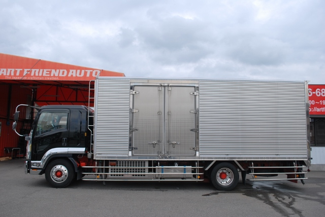 H21　いすゞ　フォワード　冷凍バン　増トン車　リアエアサス