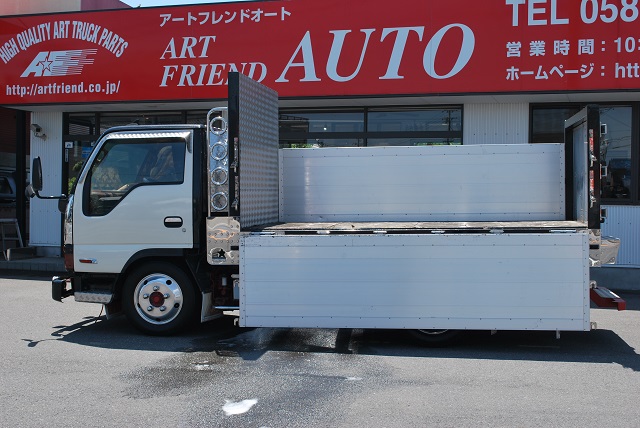 【224】いすゞ　エルフ　平ボデー　カスタム多数　造りボデー