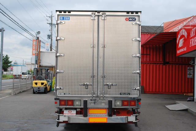 H21　いすゞ　フォワード　冷凍バン　増トン車　リアエアサス