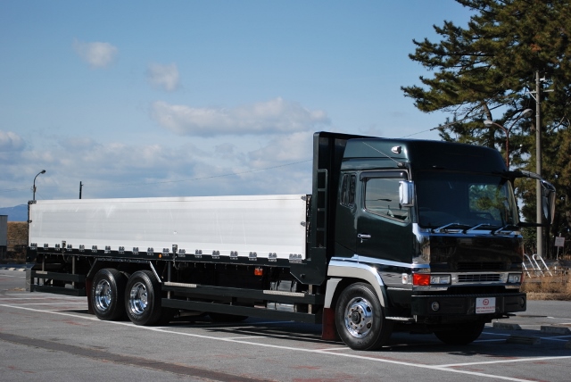 【70】H16　三菱ふそう　スーパーグレート 平ボディ　ハイルーフ　