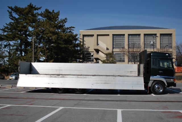 【70】H16　三菱ふそう　スーパーグレート 平ボディ　ハイルーフ　