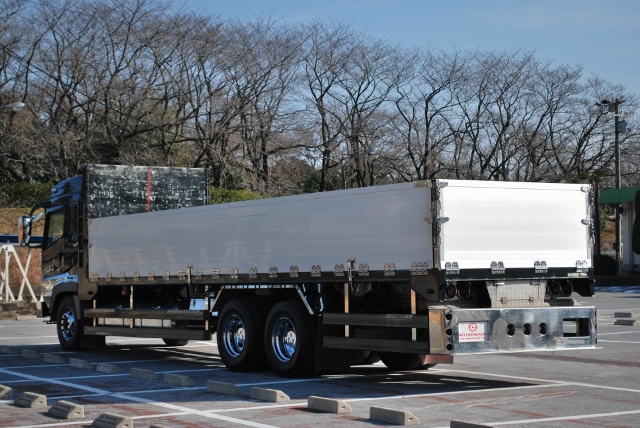 【70】H16　三菱ふそう　スーパーグレート 平ボディ　ハイルーフ　