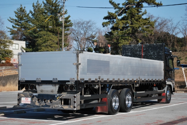 【70】H16　三菱ふそう　スーパーグレート 平ボディ　ハイルーフ　